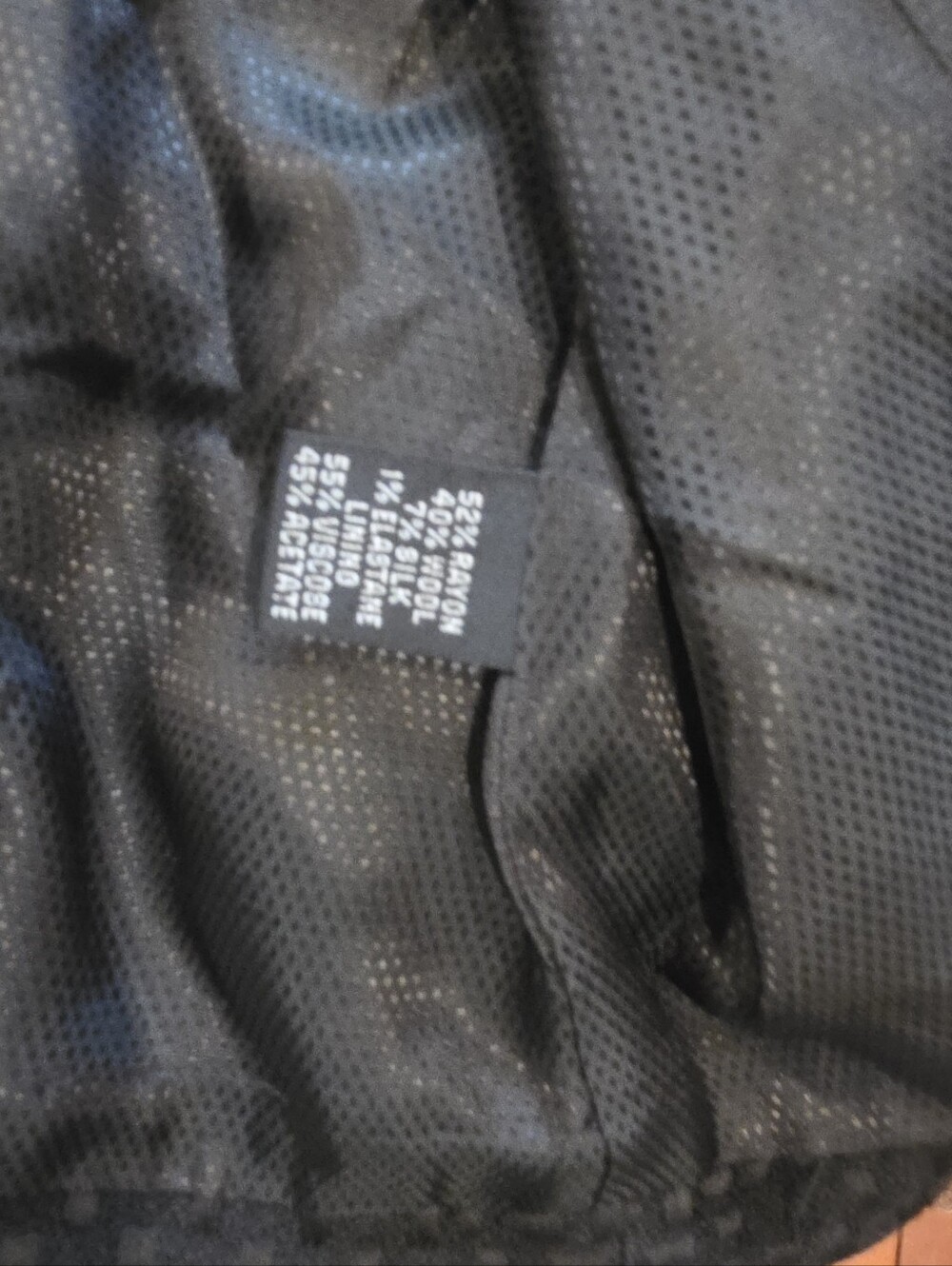 Linda Allard Ellen Tracy Textured Black Zip-Front Jacket - Picture 6 of 8